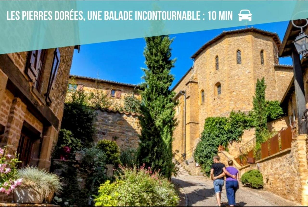 Ravissant Appartement T2 Proche Autoroute Et Centre-Ville Villefranche-sur-Saône Εξωτερικό φωτογραφία